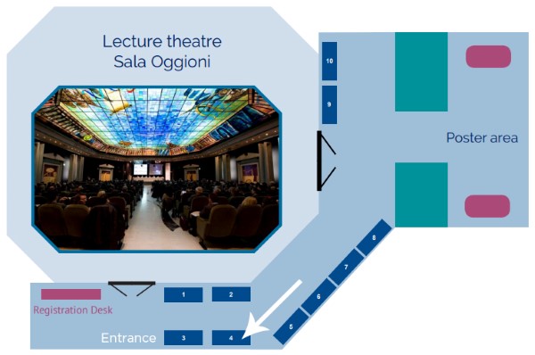 ESMO floor plan