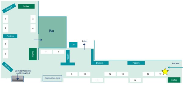 EACR Cancer Genomics Floor Plan