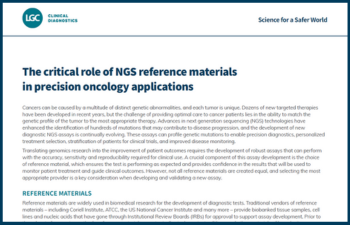The critical role of NGS RM
