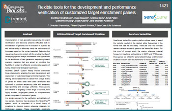 Flexible Tools for Development & Performance Verification of Customized Target Enrichment Panels